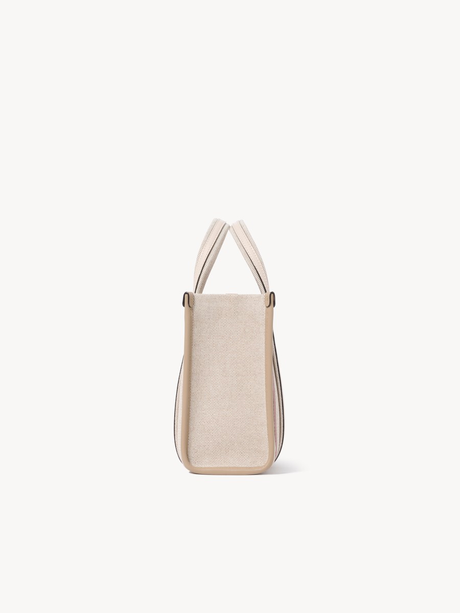 Small Woody Loop tote bag in canvas - 7
