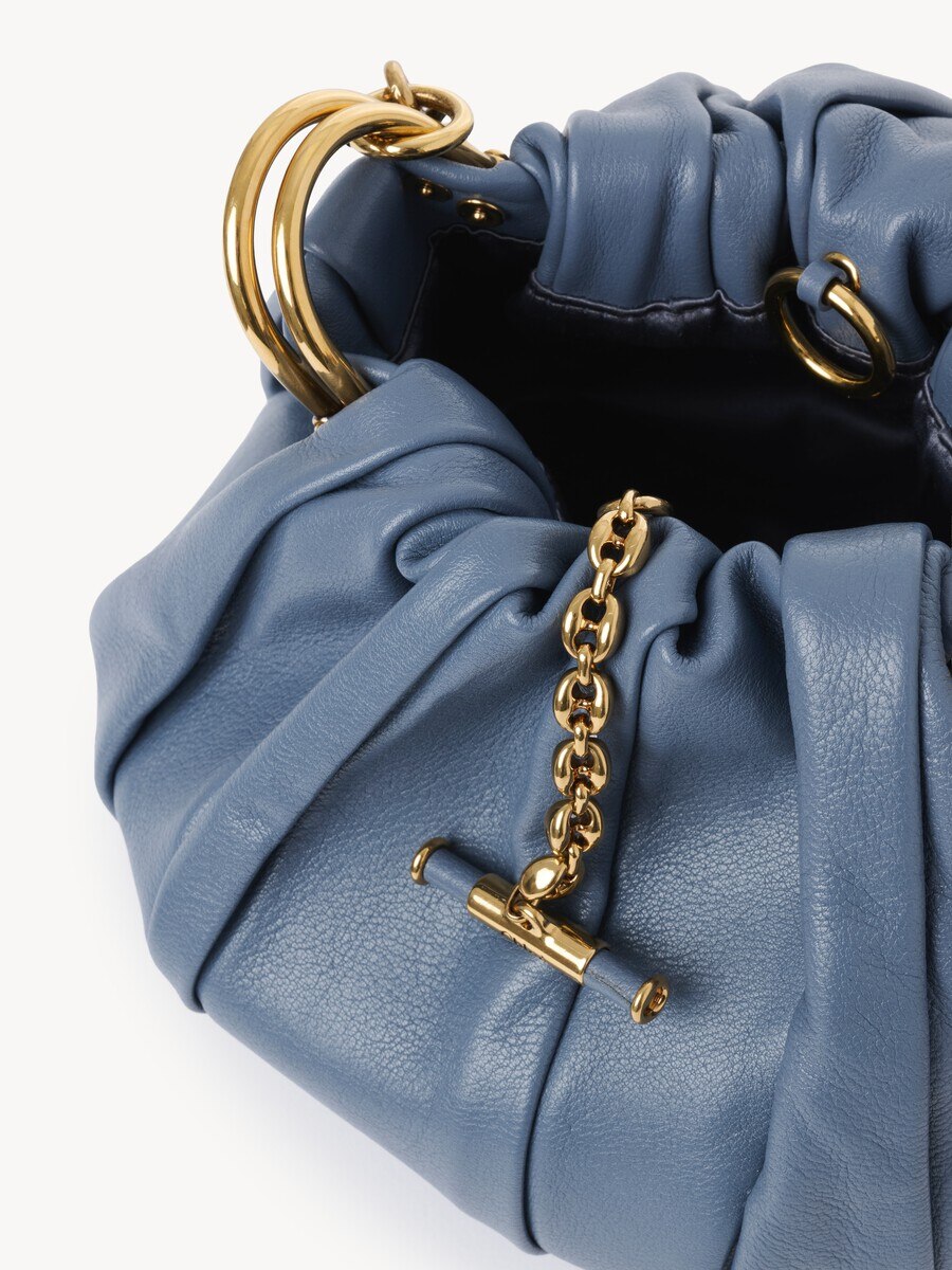 Sac cha&icirc;ne port&eacute; &eacute;paule Chlo&eacute; Pliss&eacute;  en cuir pliss&eacute; - 5