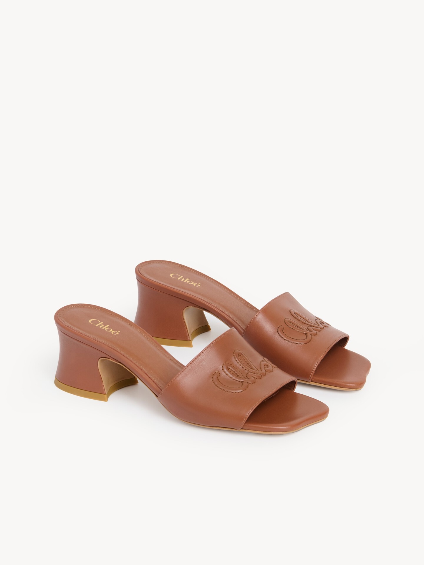 Mules con tacón Chloé Soleil 2