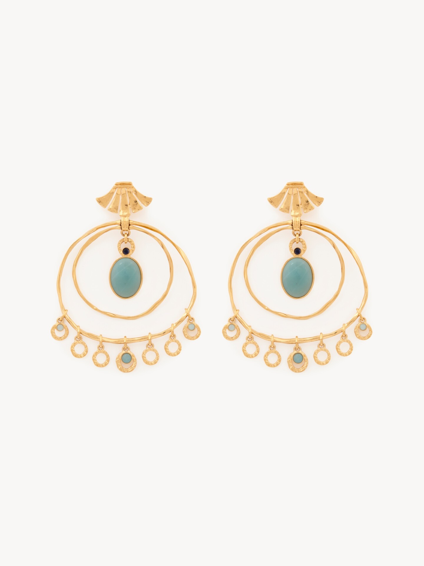 The Chloé Sunflower earrings - 1