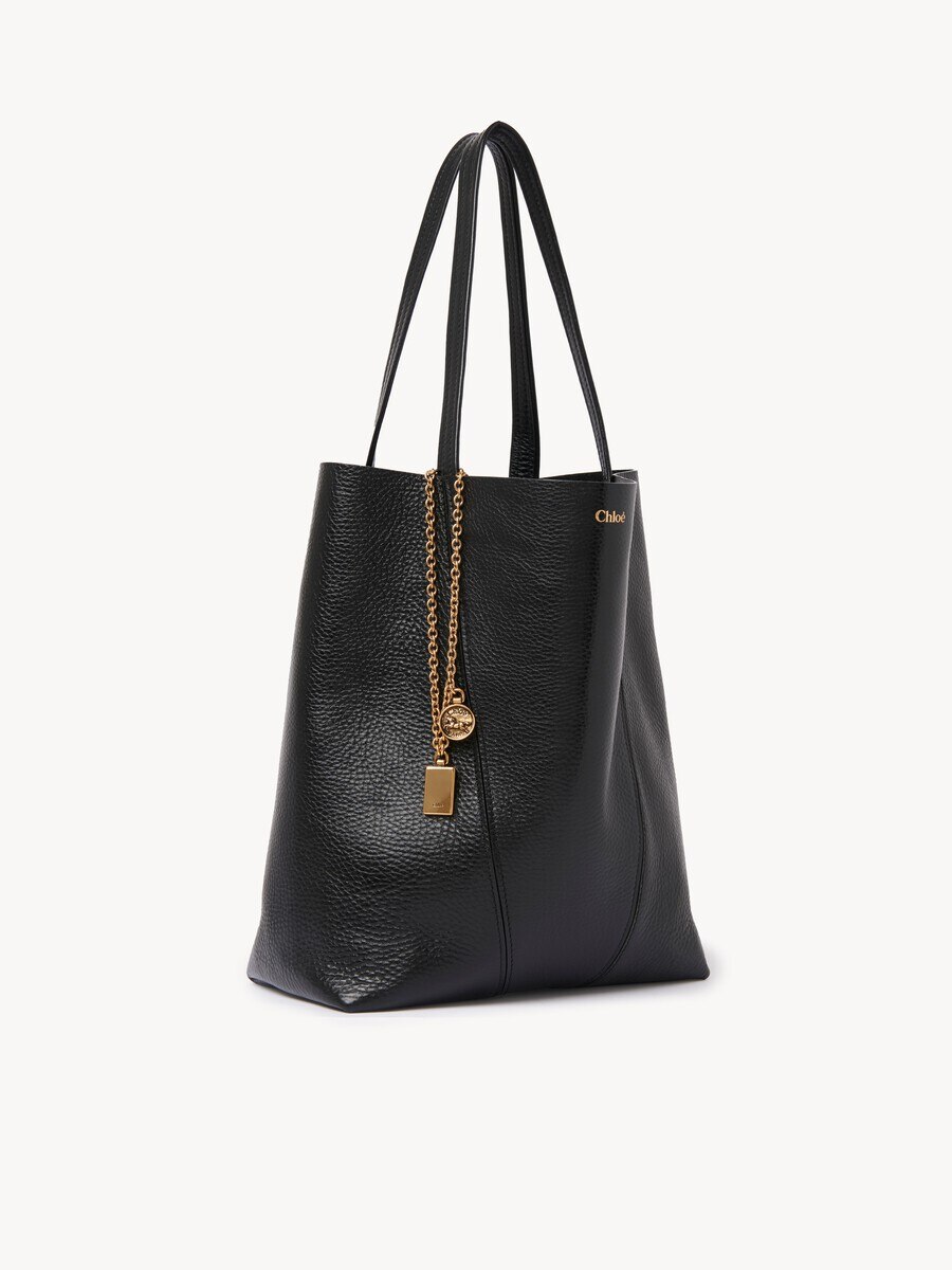 Bolso tote Chlo&eacute; Spin de cuero granulado - 6