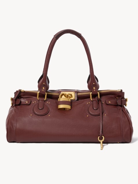 Paddington XL-Weekender-Tasche aus genarbtem Leder