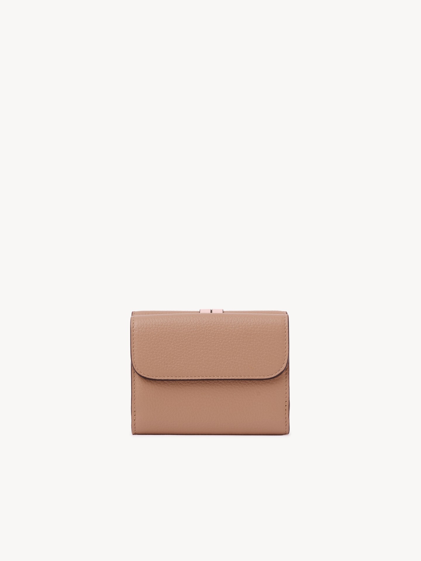 Small Alphabet tri-fold in grained leather - 3.0