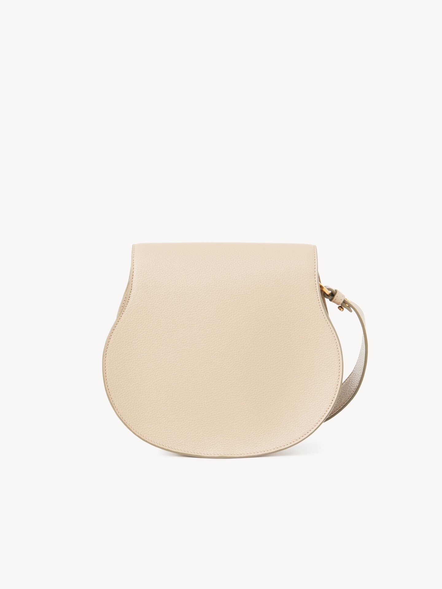 Marcie saddle bag in grained leather - 4