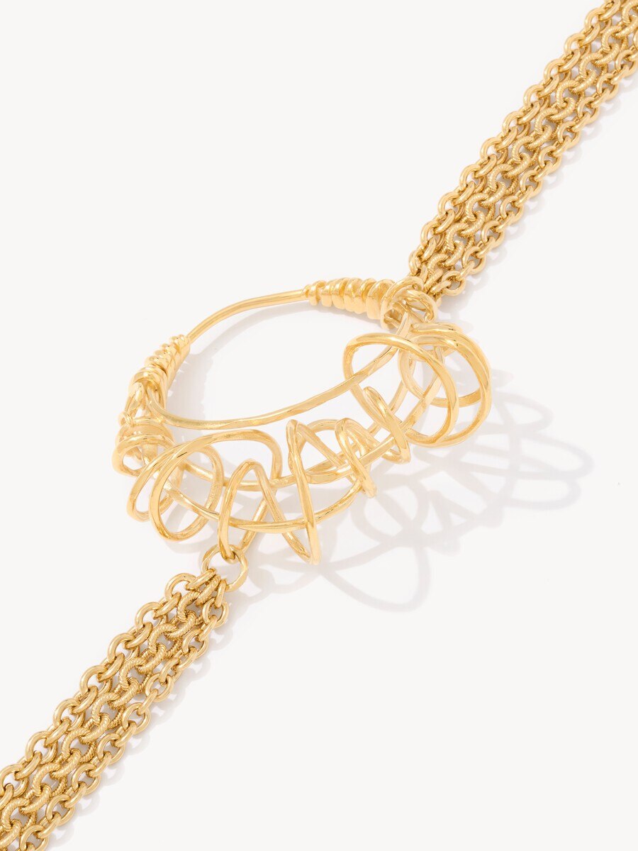 The Chlo&eacute; Tulip scarf necklace - 4
