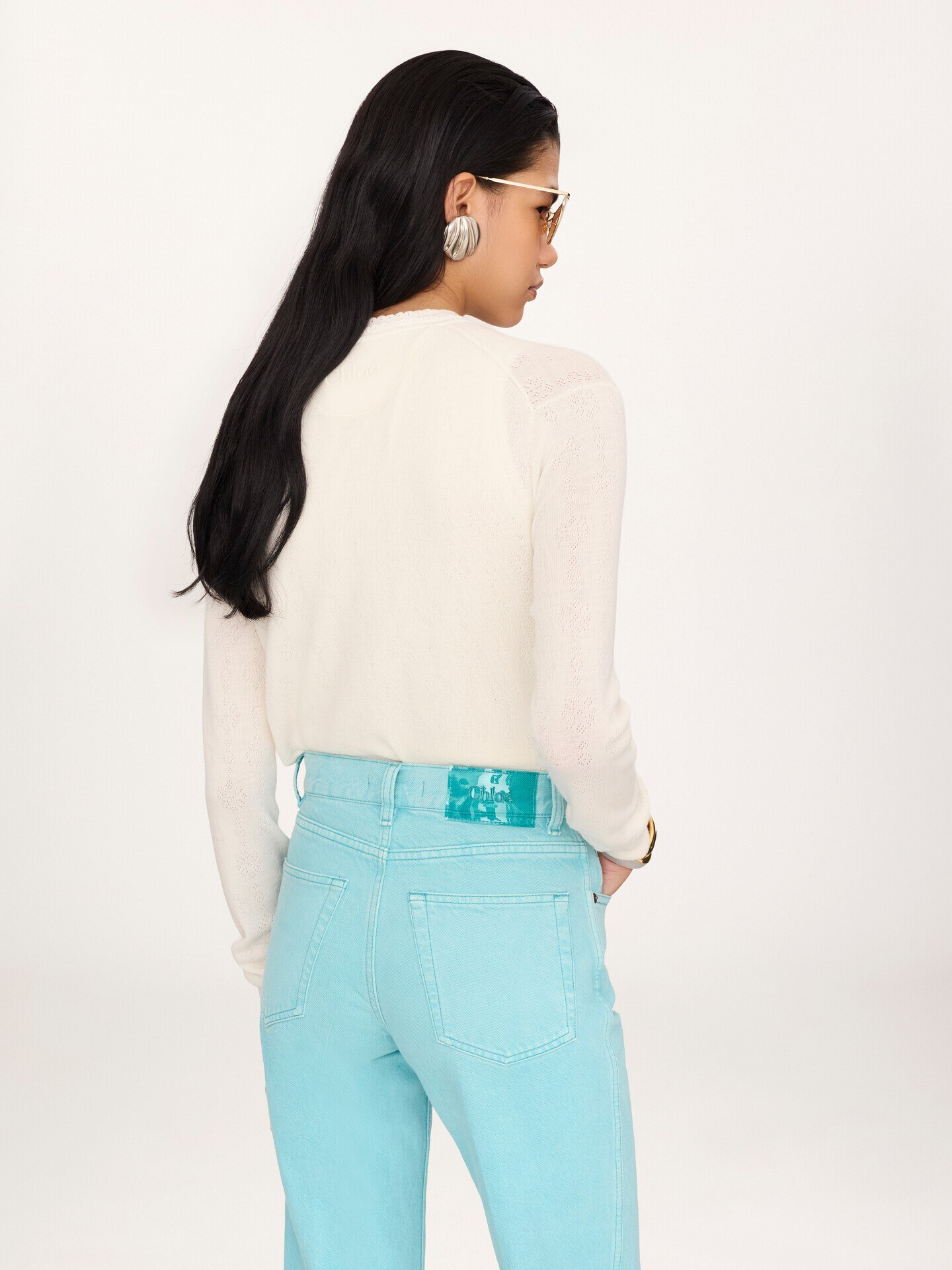 Fitted cardigan in a wool knit - 5