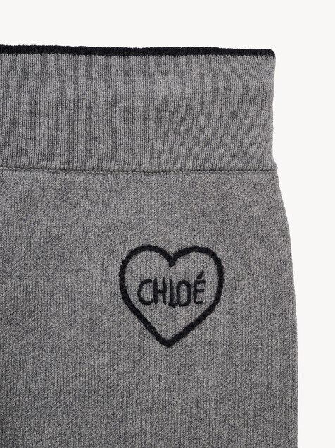 Kids' knitted trousers