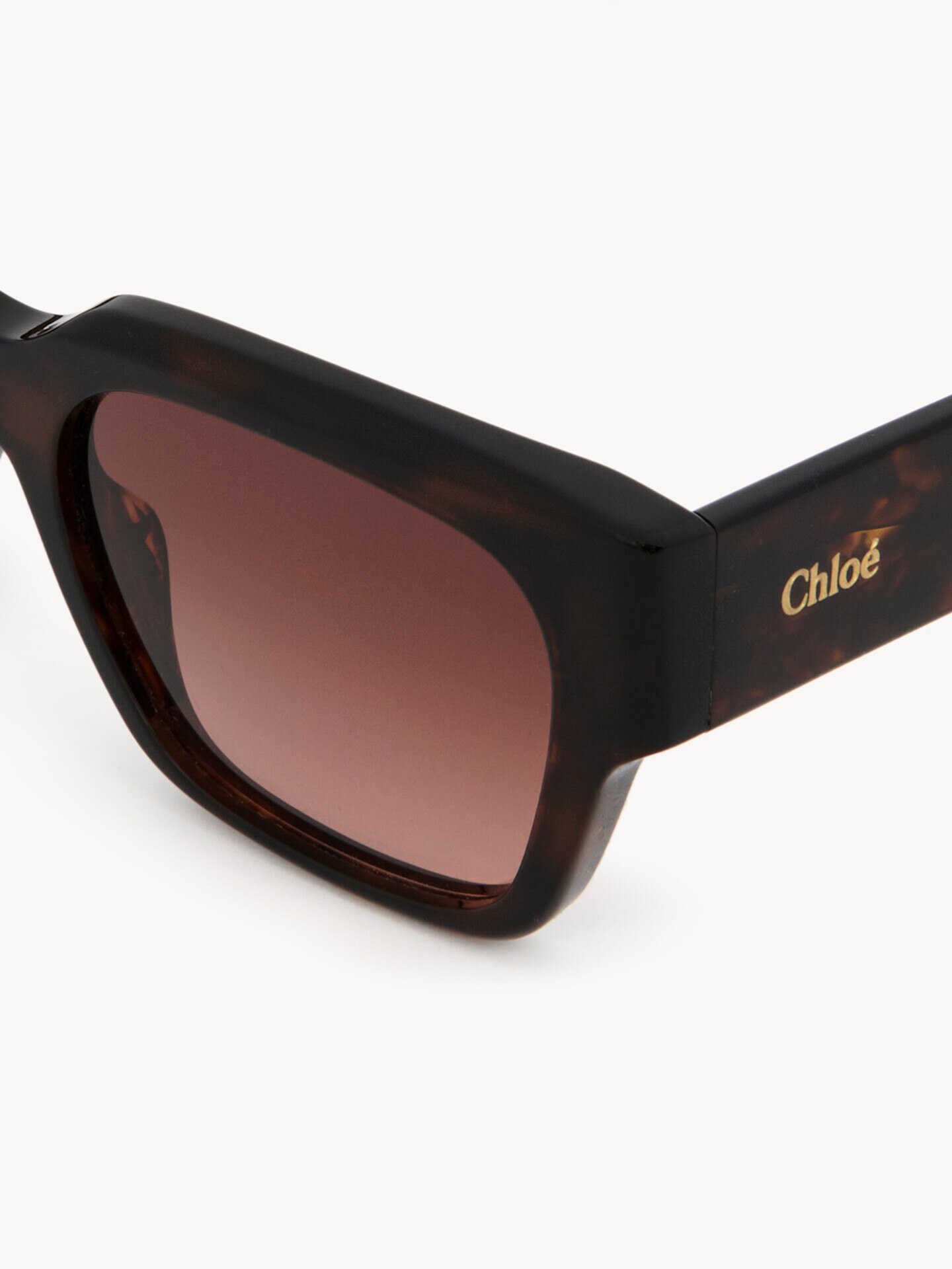 【美品】Chloé クロエ　サングラス ブラック 中古・古着通販】Chloe (クロエ) サングラス ブラック×ゴールド