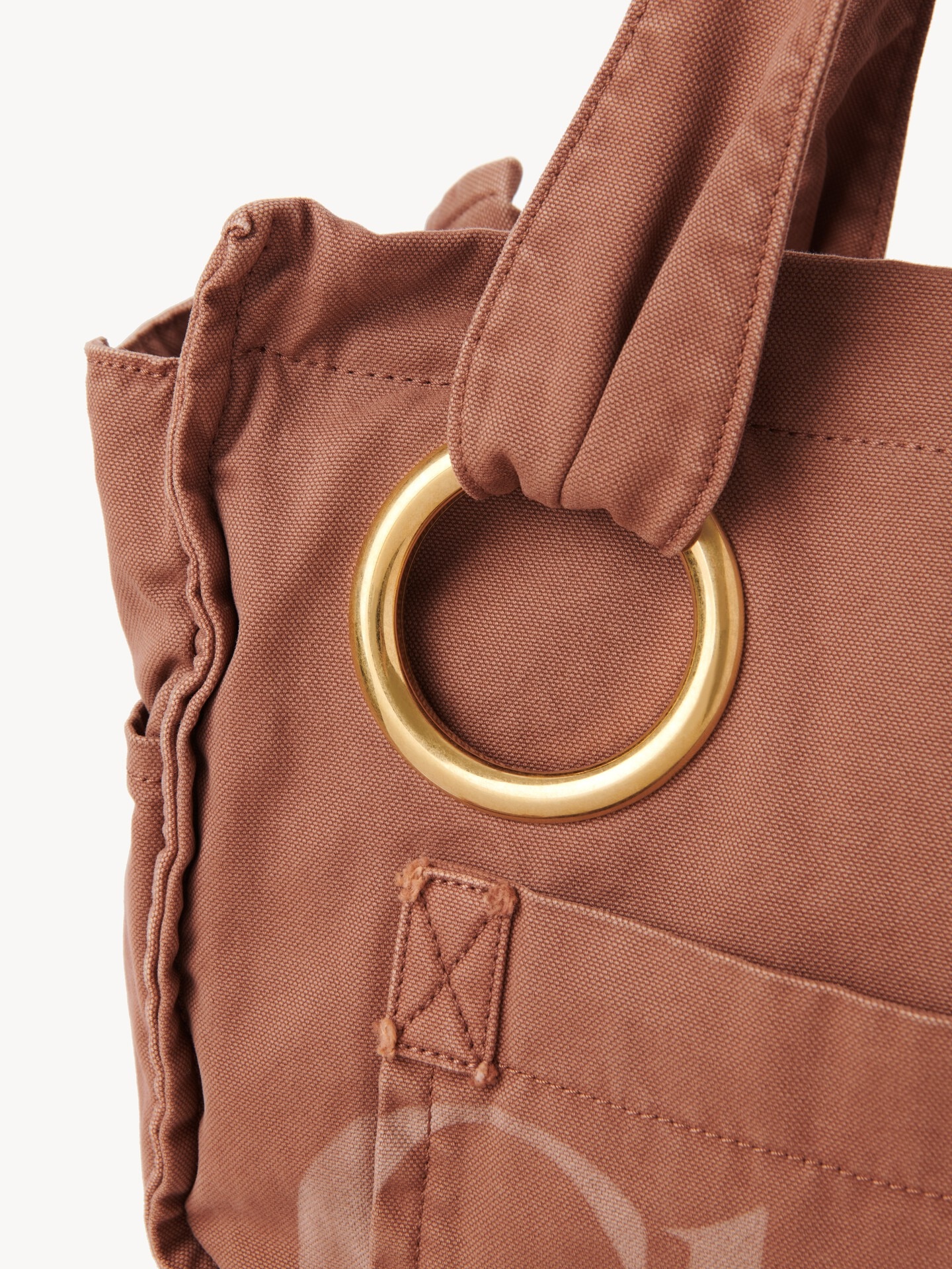 Chlo&eacute; Plage tote bag in cotton - 7