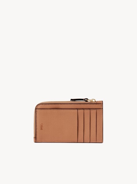 Small Paddington purse with card slots in grained leather