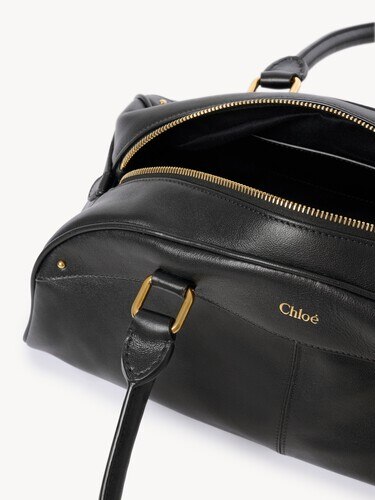 Bolso bowling Chlo&eacute; de cuero suave - 8