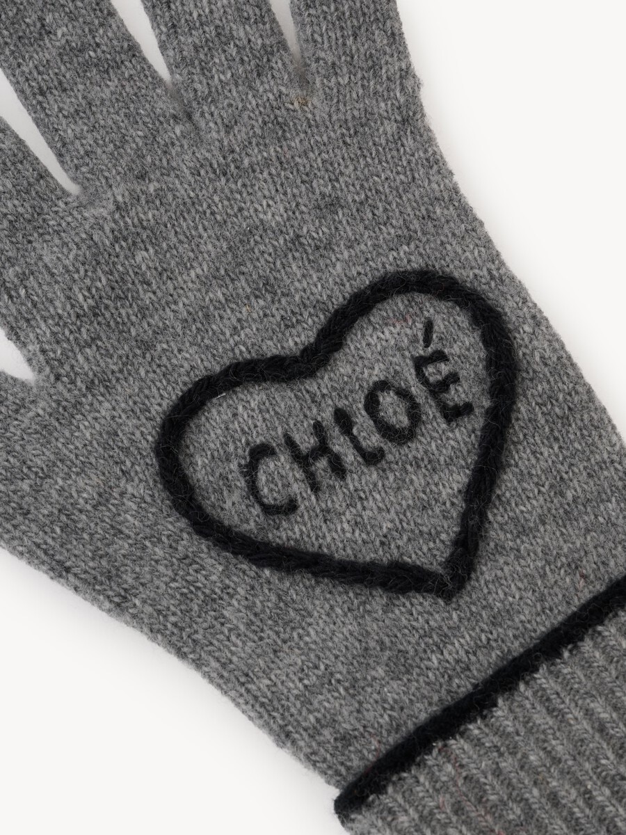 Guantes Chlo&eacute; Encoeur de lana y cachemira - 3