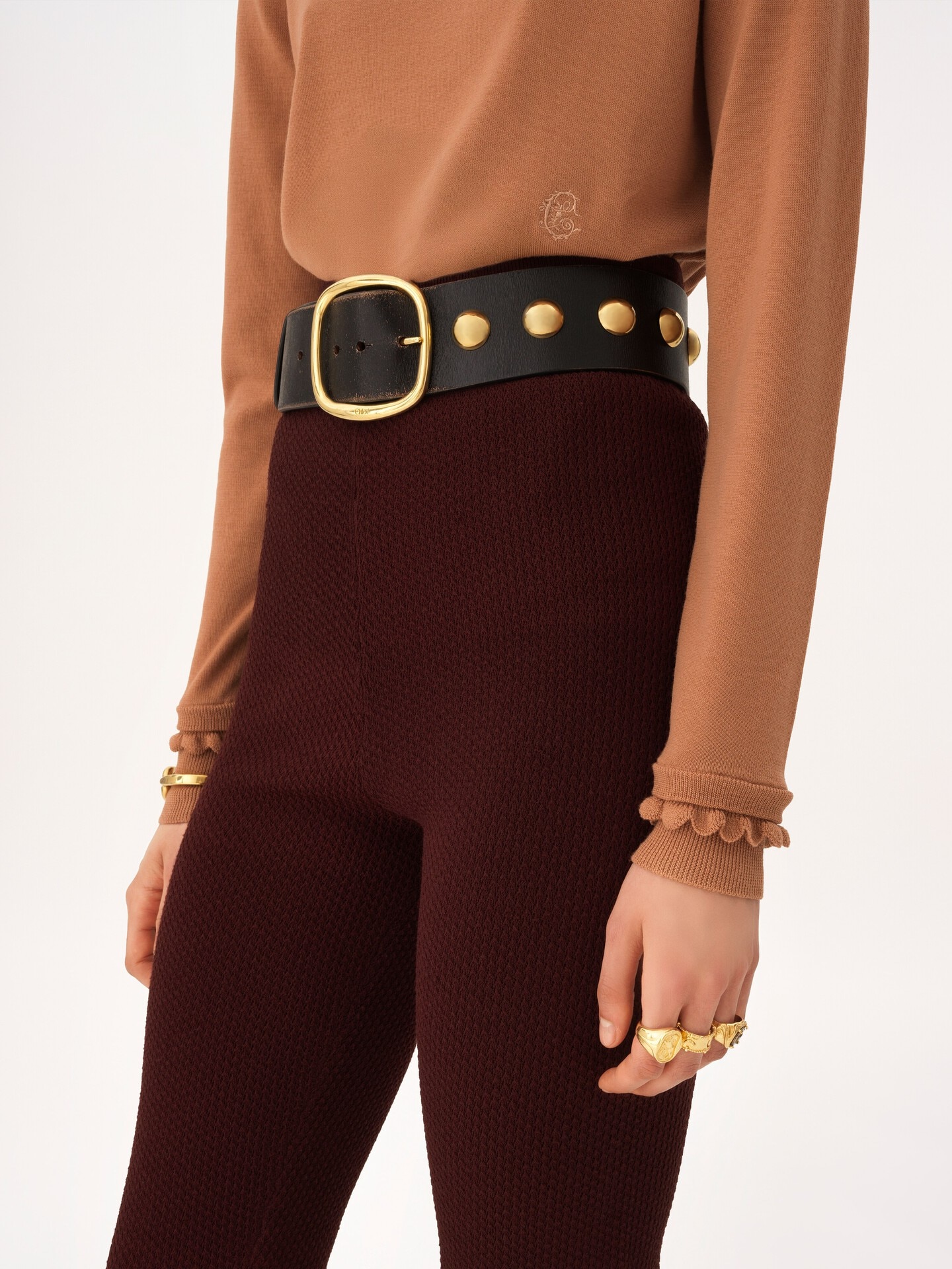 Turtleneck sweater in a merino wool knit - 6