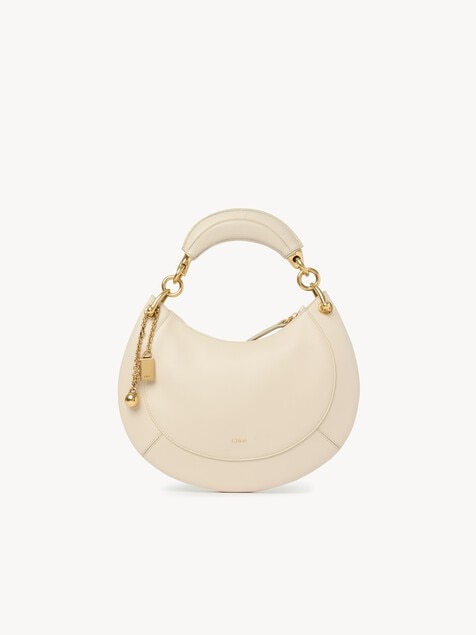 Small Chlo&eacute; Banana zipped hobo in soft leather
