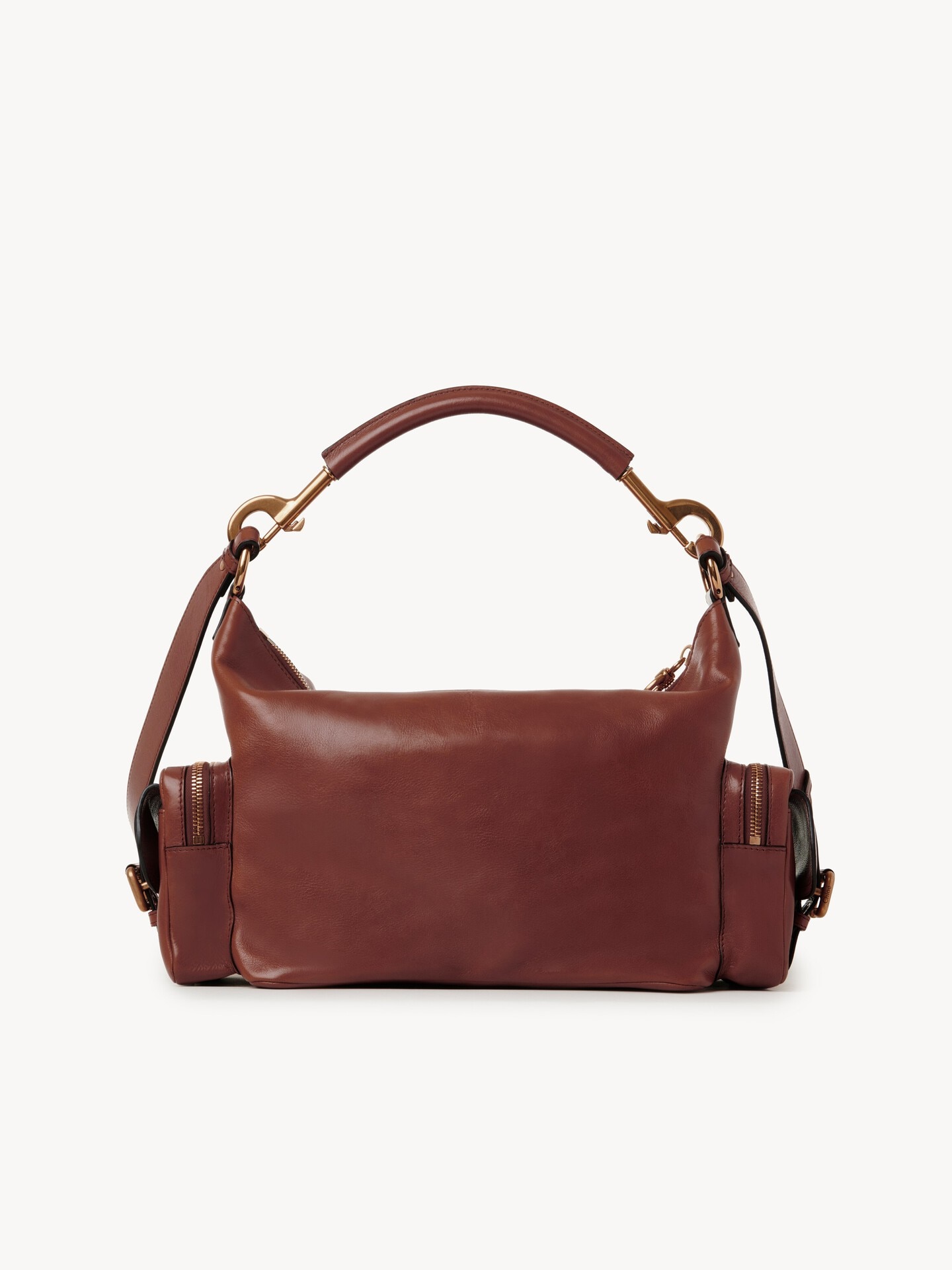 Camera bag in shiny leather - 5