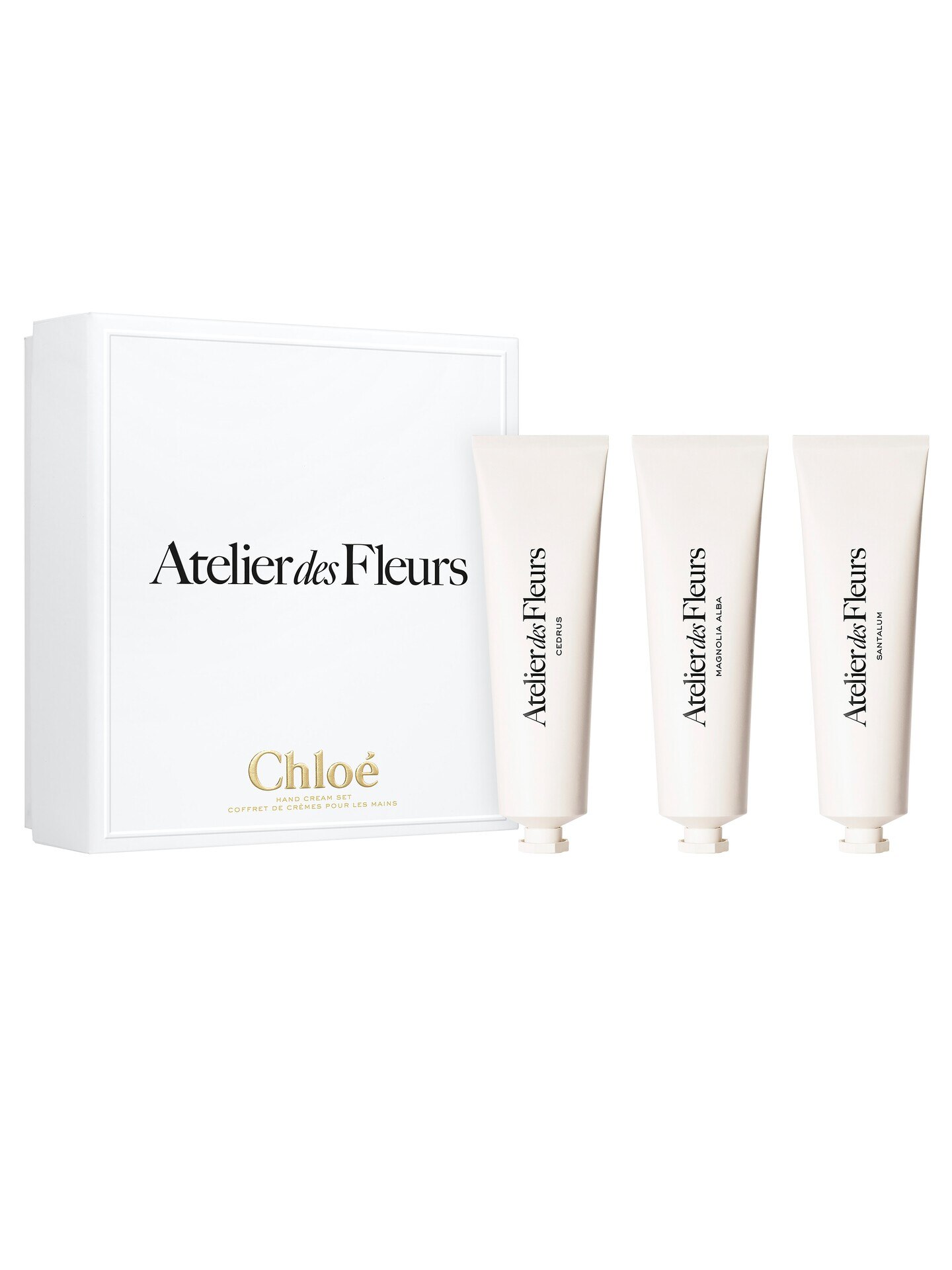Chloé Atelier des Fleurs ハンドクリーム 3本セット Atelier des Fleurs - Hand Cream gift set - Chloé