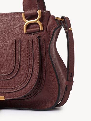 Kleine Marcie Tasche aus genarbtem Leder - 6