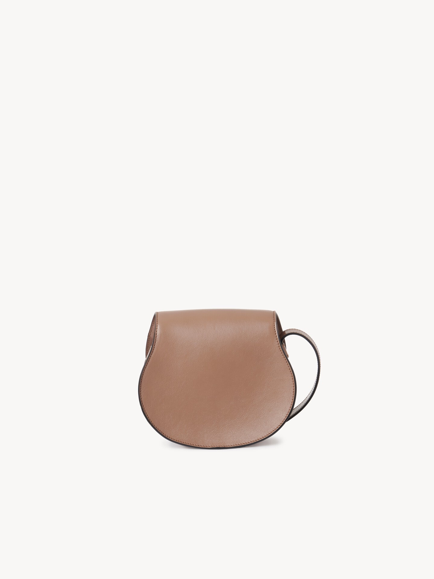 Small Marcie saddle bag in shiny leather - 7