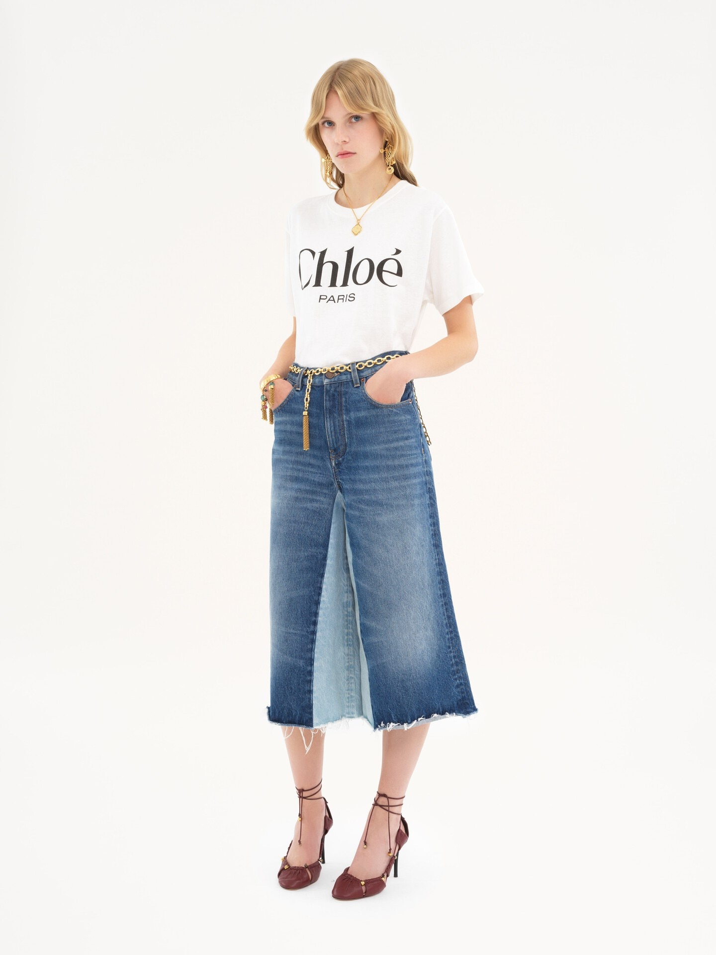 Oversized logo T-shirt in cotton jersey - 3