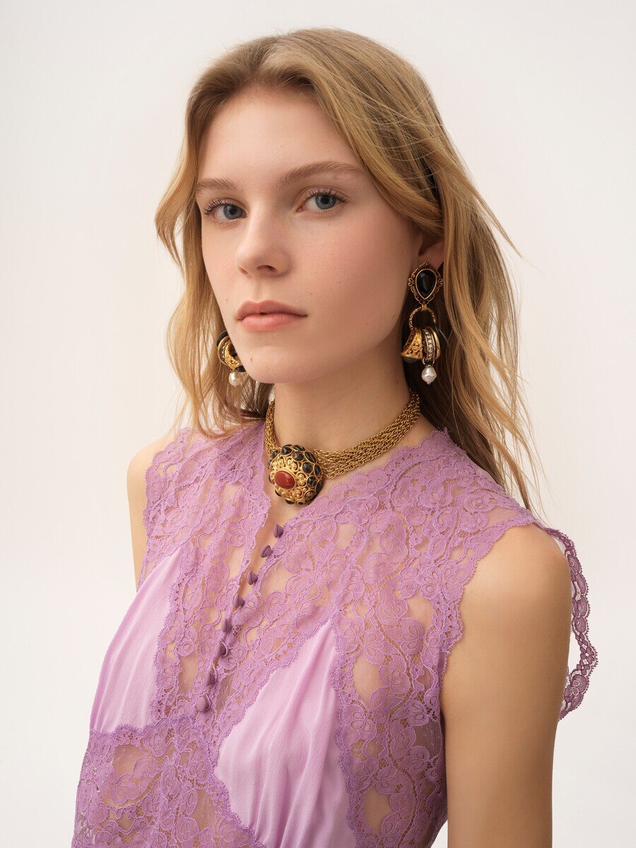 Pendientes Chlo&eacute; Antique Pearls - 5