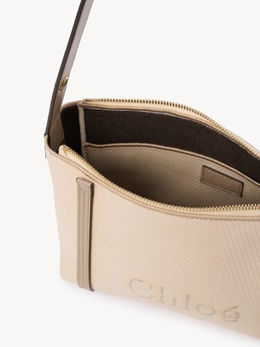 Chlo&eacute; Carry shoulder bag in canvas - 9