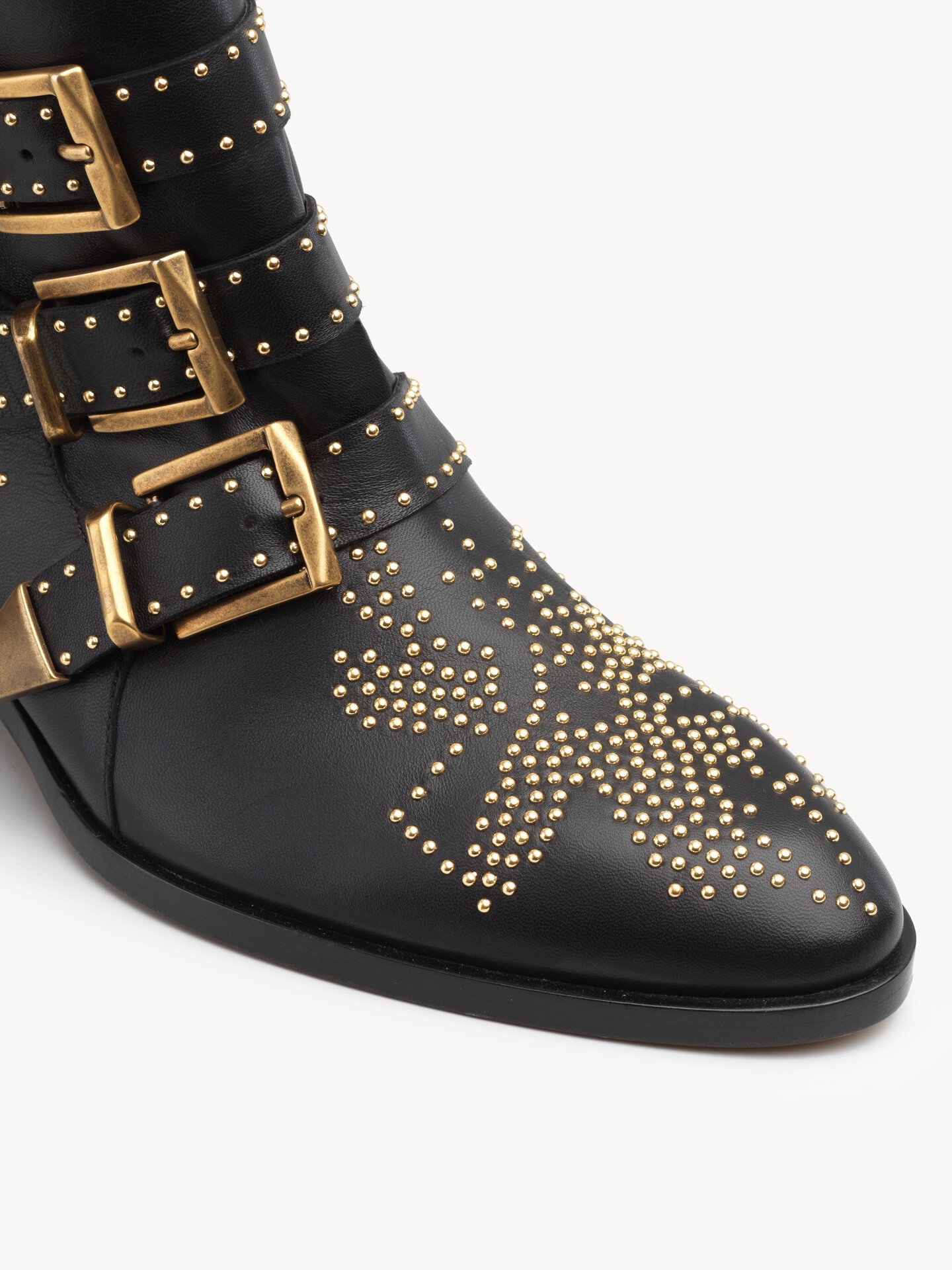 Susannaアンクルブーツ Black Gold - Chloé