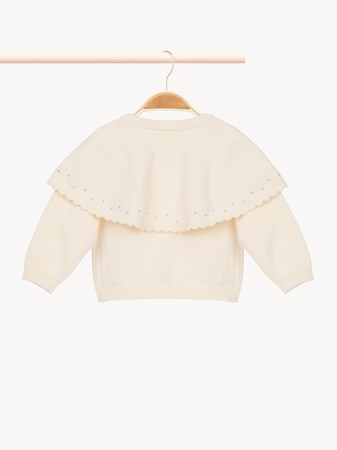 Baby cape cardigan