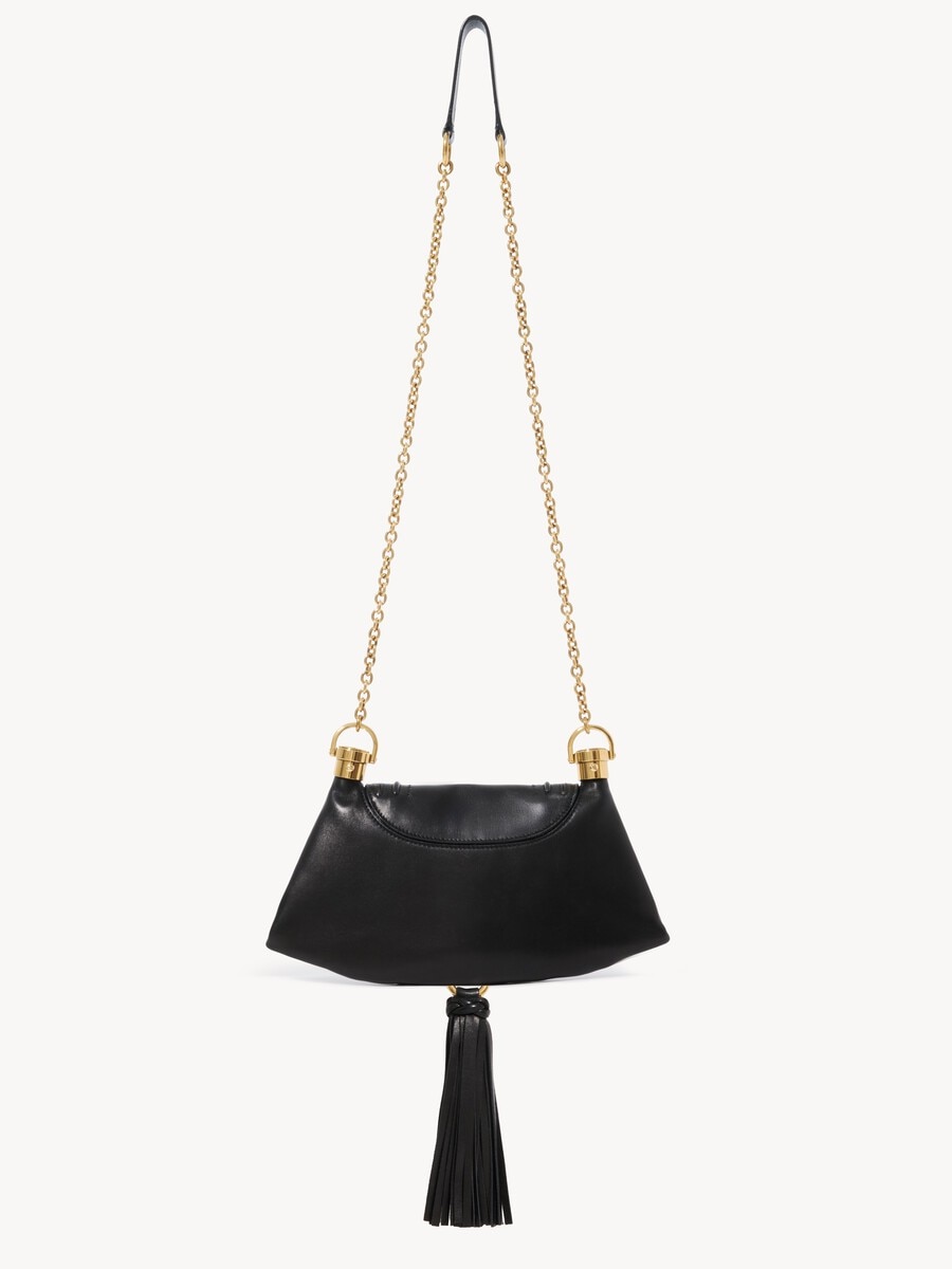Mini Marcie Foulard Chain Bag aus weichem Leder - 5