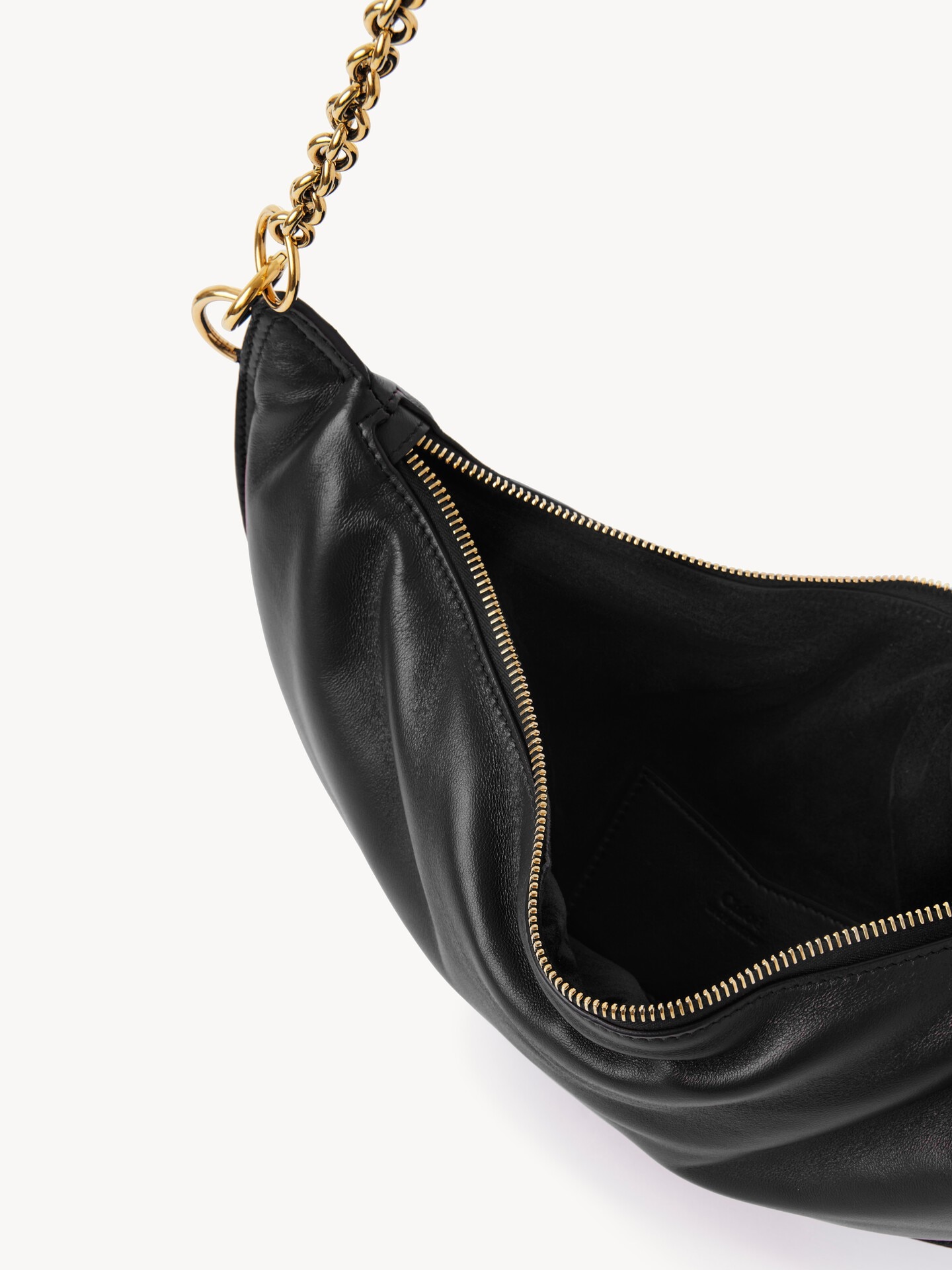Sac port&eacute; &eacute;paule Chlo&eacute; Icons en cuir lisse - 6