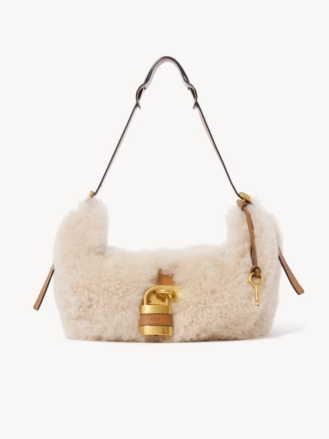 Bolso bandolera Paddington de cuero de borrego