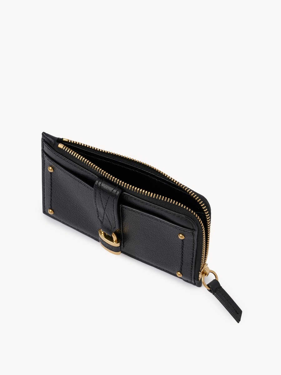 Small Paddington purse with card slots in grained leather - 5