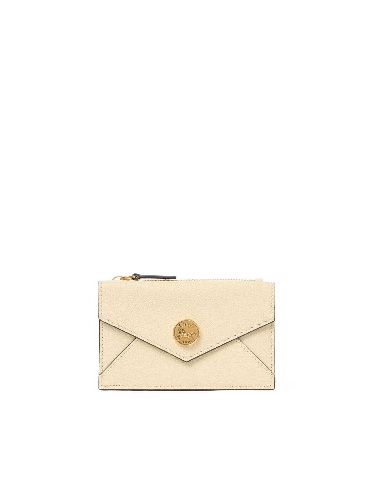 Chloé Small Envelope purse with card slots in grained leather