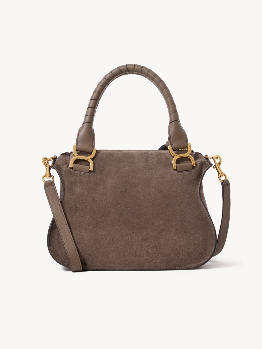 Small Marcie bag in suede leather - 6