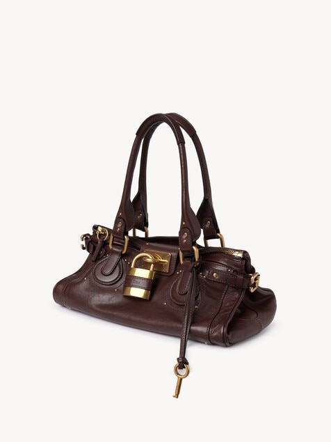 Sac Paddington en cuir grain&eacute;
