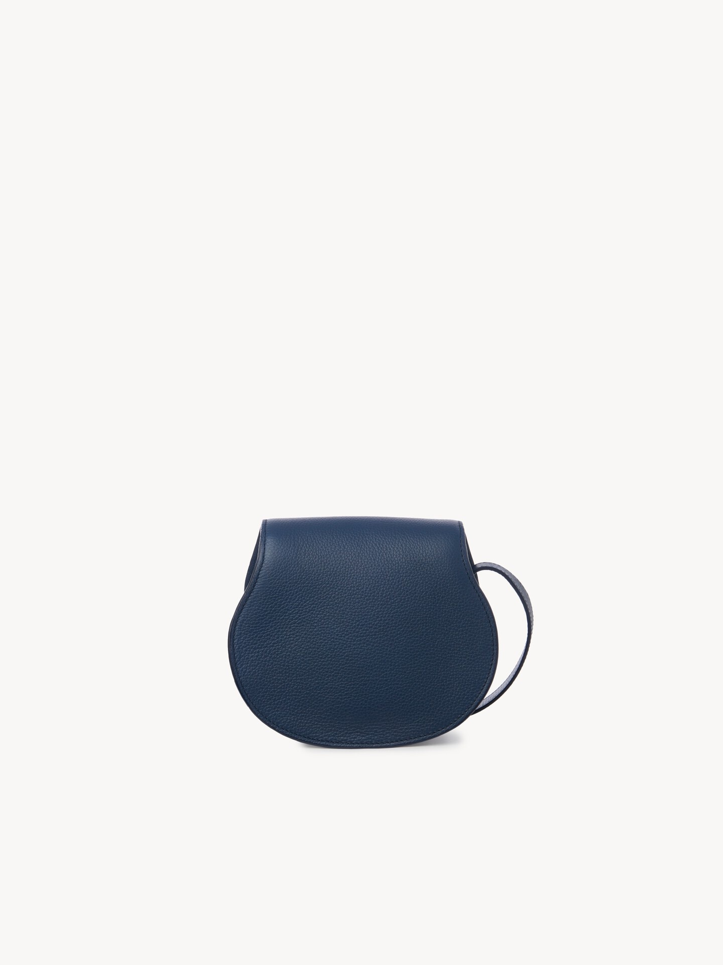 Small Marcie saddle bag in grained leather - 5