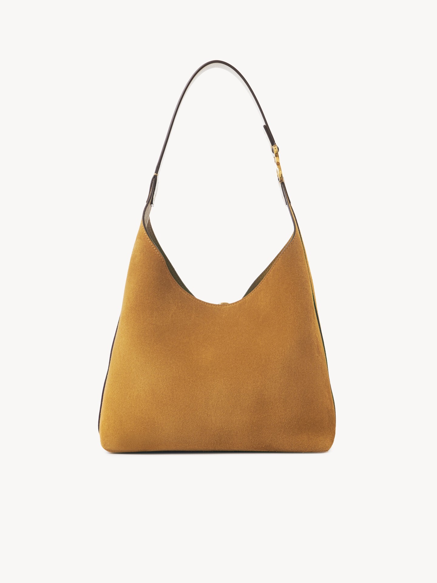 Petit sac hobo Marcie en cuir velours - 6