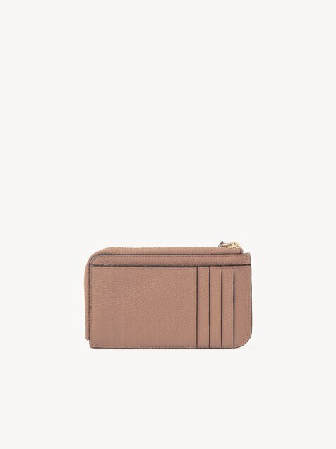Cartera Alphabet de cuero granulado
