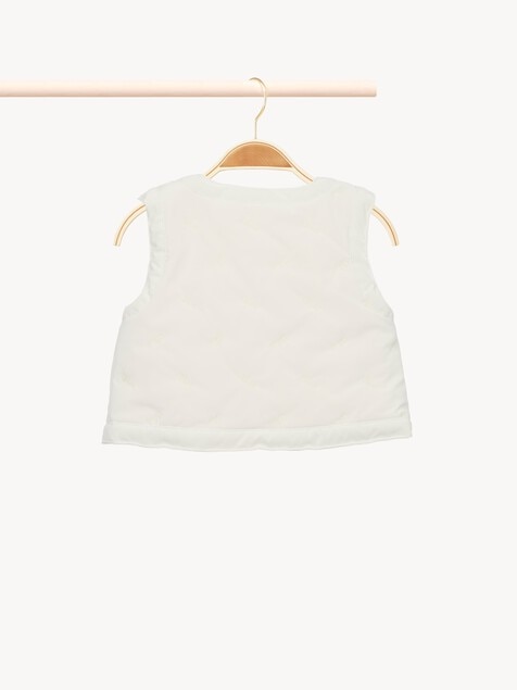 Veste sans manches r&eacute;versible b&eacute;b&eacute;