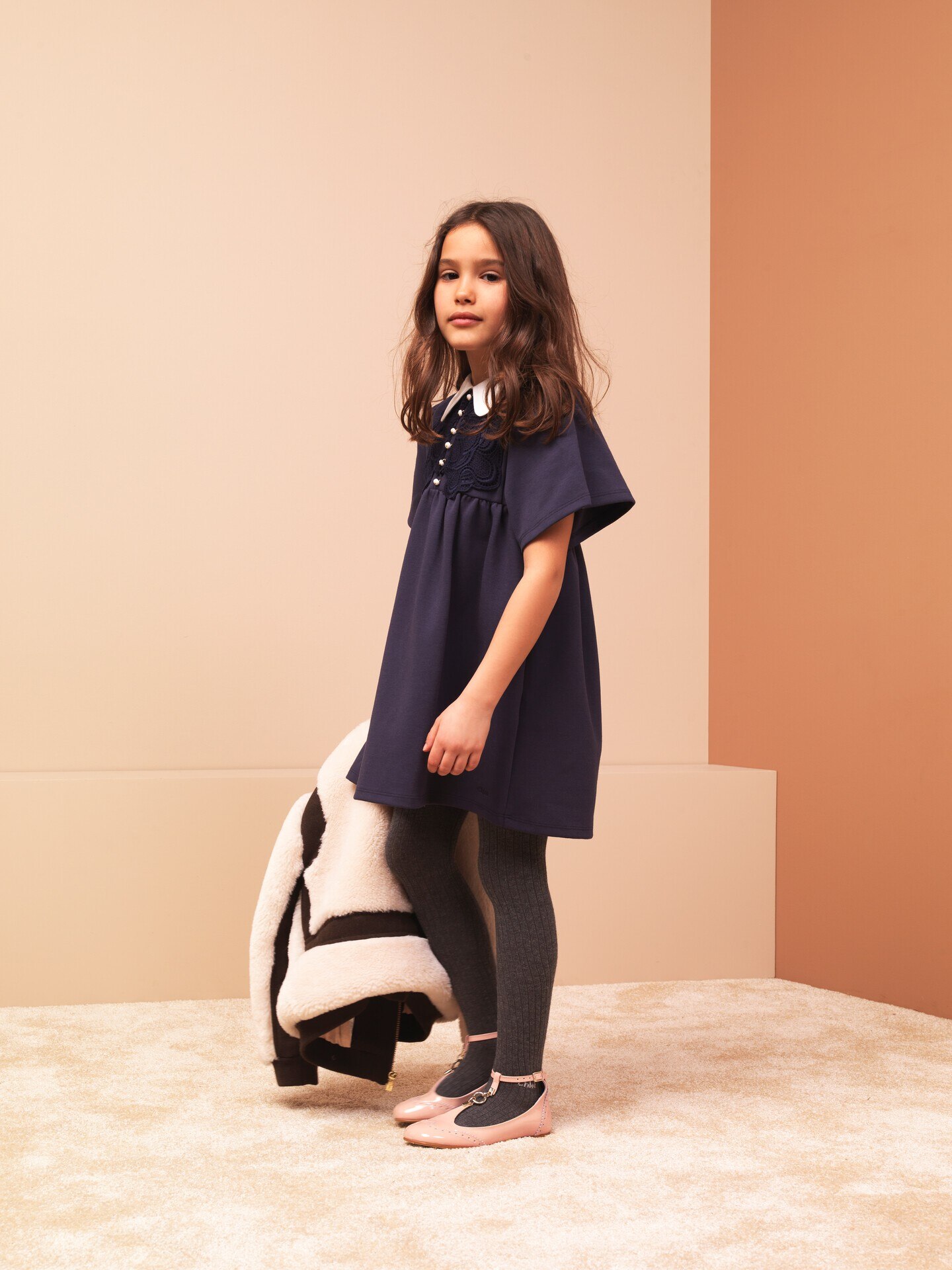 Vestido con cuello para ni&ntilde;os - 10