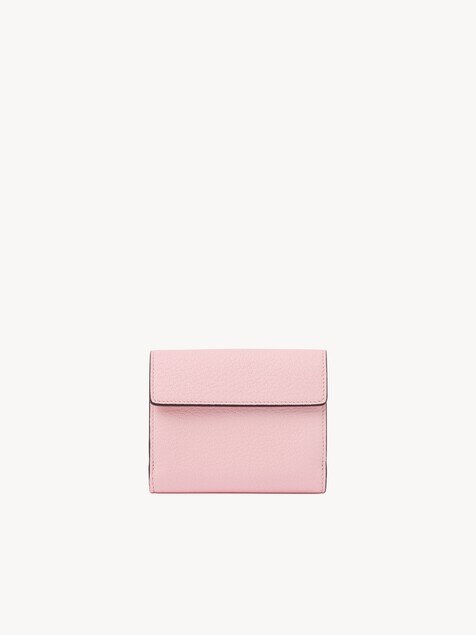 Small Envelope tri-fold in grained leather