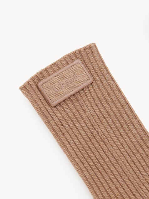 The Chlo&eacute; Signature socks in wool knit