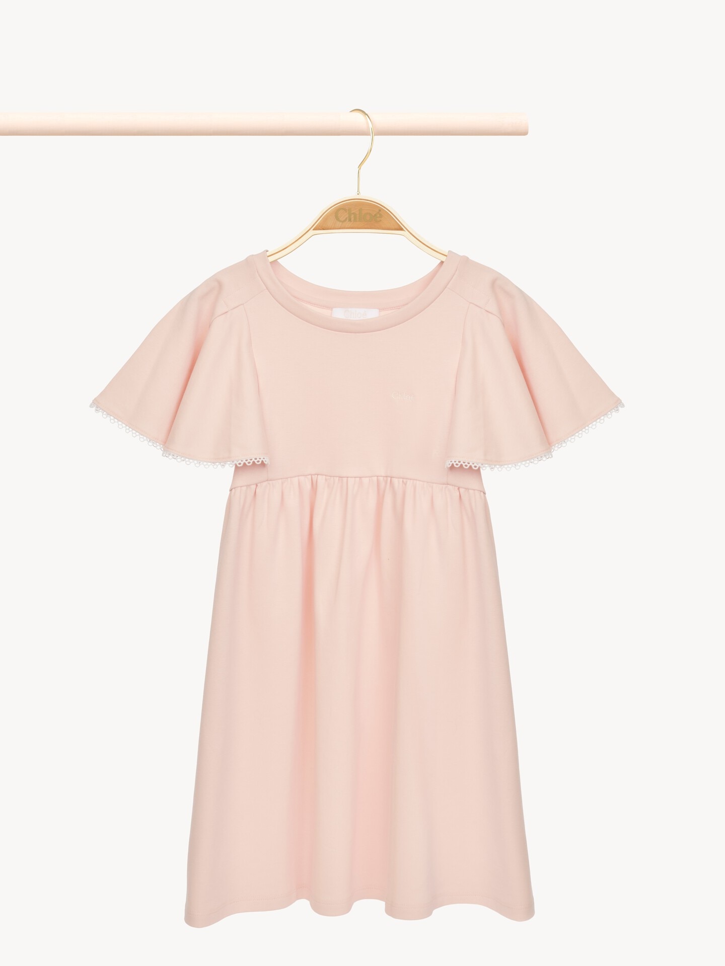 Kids' guipure-trim dress - 2