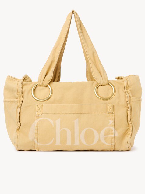 Large Chloé Plage tote bag in cotton