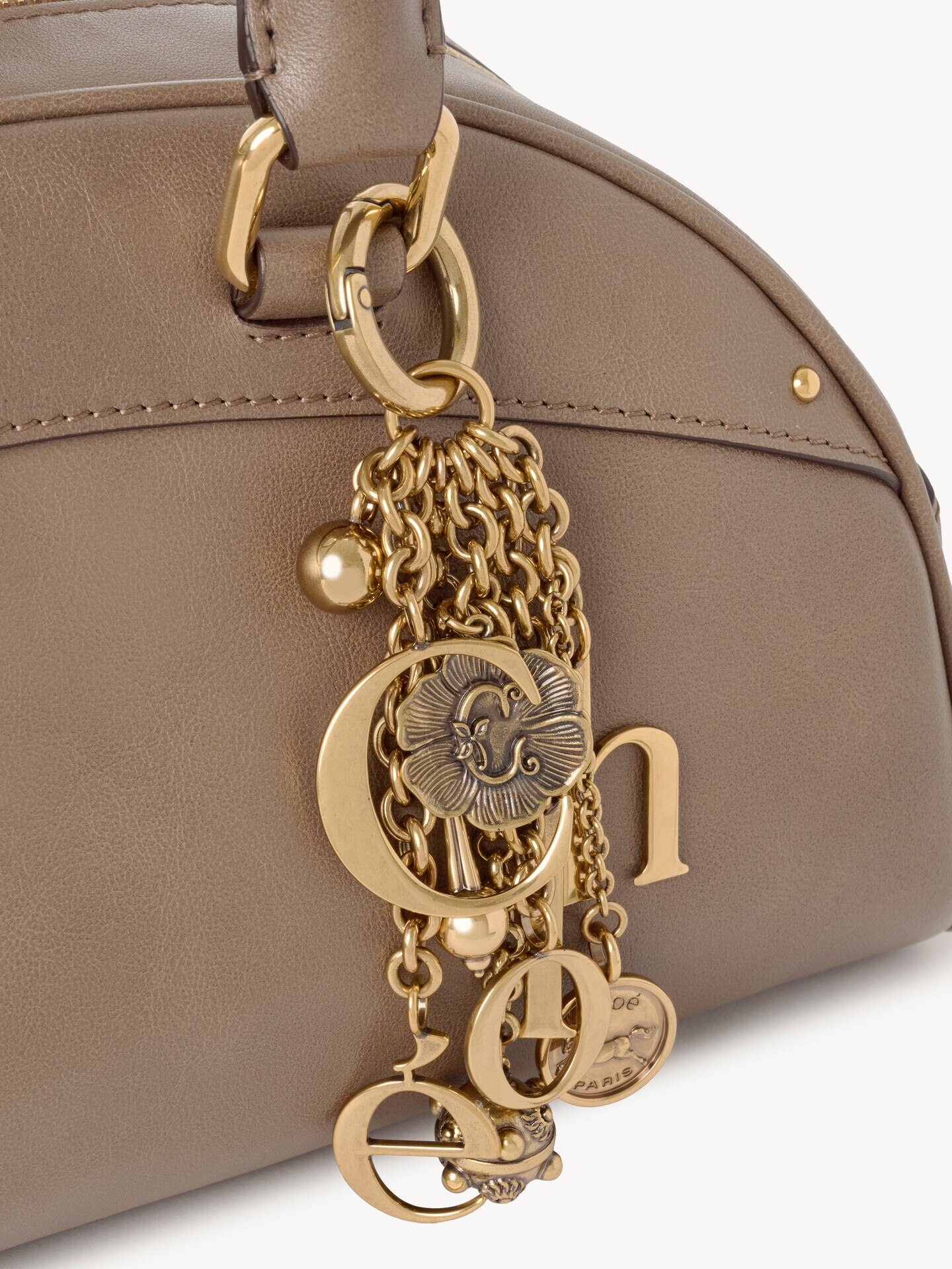 Chlo&eacute; bowling bag in soft leather - 3