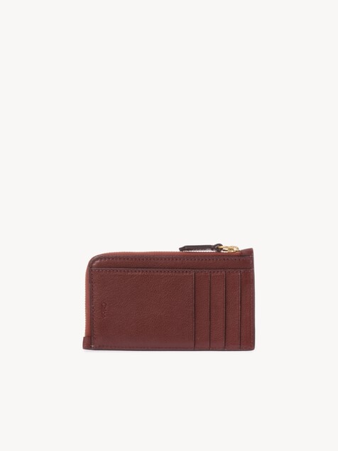 Small Paddington purse with card slots in grained leather