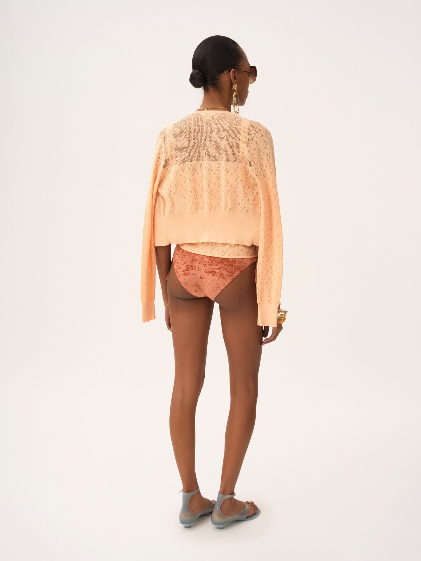 Twin set in cotton knit - 5