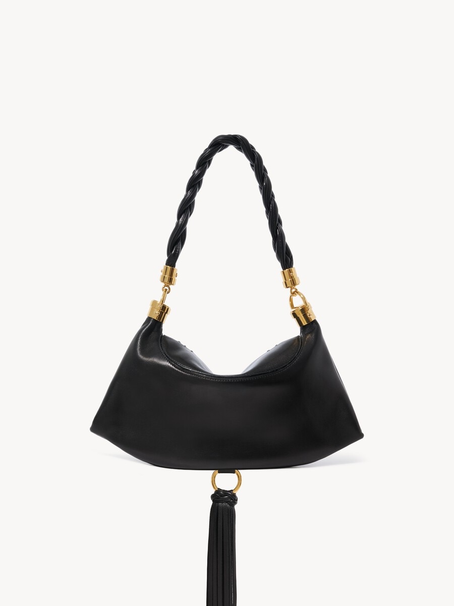 Small Marcie Foulard hobo bag in soft leather - 5
