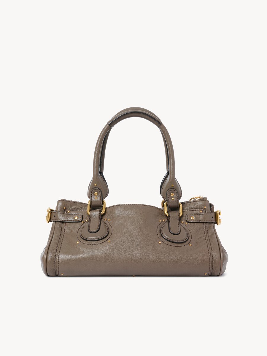 Sac Paddington en cuir grain&eacute; - 7