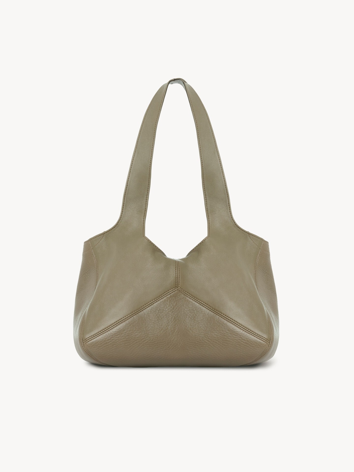 Chlo&eacute; Balloon east-west tote bag in grained leather - 5