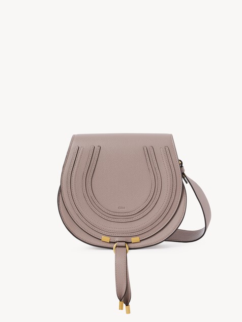 Borsa saddle Marcie in pelle granata